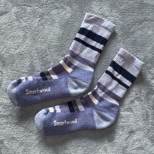 Smartwool merino wool Purple stripe Socks S W-SM